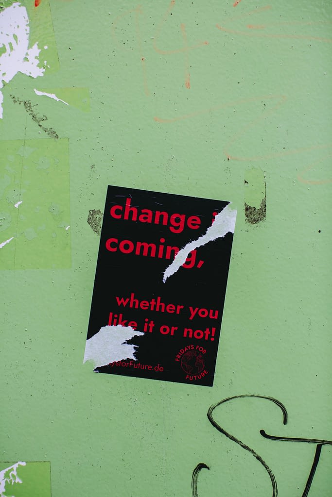 Something is going to change