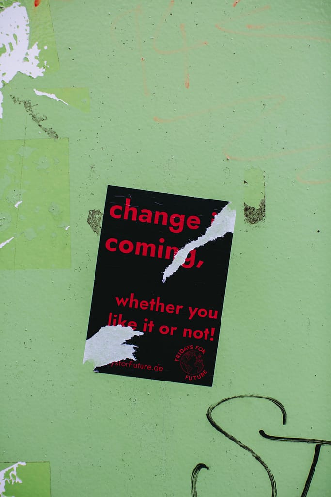 Something is going to change
