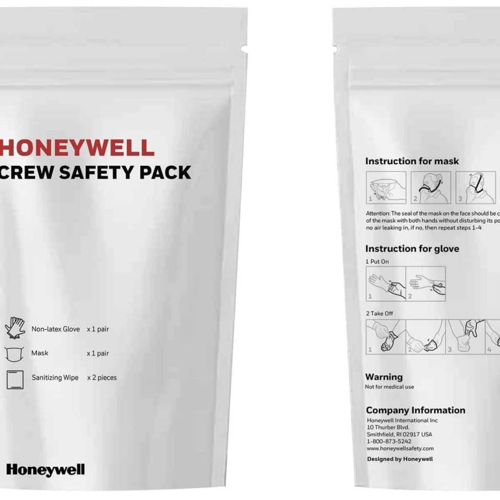 Honeywell Safety Pack for crew